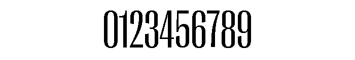 Right Gothic Variable 10 Font OTHER CHARS