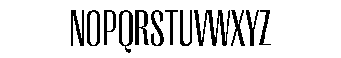 Right Gothic Variable 10 Font UPPERCASE