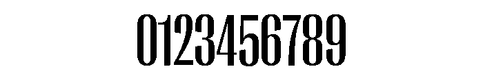 Right Gothic Variable 11 Font OTHER CHARS