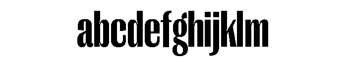 Right Gothic Variable 13 FONT