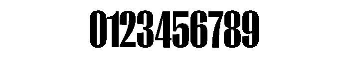 Right Gothic Variable 14 Font OTHER CHARS