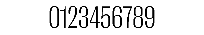 Right Gothic Variable 16 Font OTHER CHARS