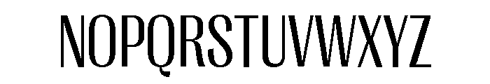 Right Gothic Variable 17 Font UPPERCASE