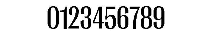 Right Gothic Variable 18 Font OTHER CHARS