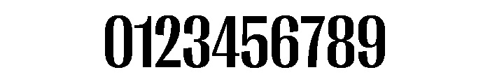 Right Gothic Variable 19 Font OTHER CHARS