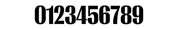 Right Gothic Variable 21 Font OTHER CHARS