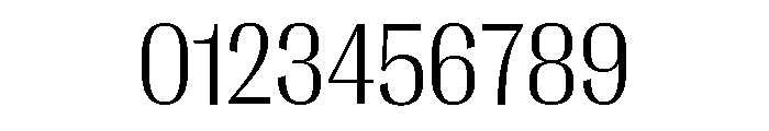 Right Gothic Variable 23 Font OTHER CHARS