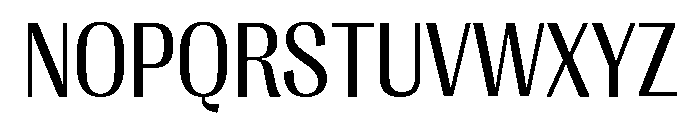 Right Gothic Variable 24 Font UPPERCASE
