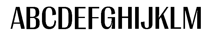 Right Gothic Variable 25 Font UPPERCASE