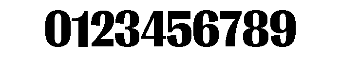 Right Gothic Variable 28 Font OTHER CHARS