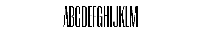 Right Gothic Variable 2 Font UPPERCASE