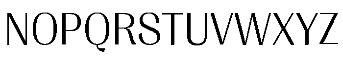 Right Gothic Variable 30 Font UPPERCASE
