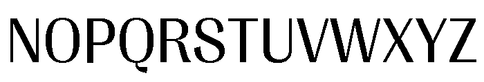 Right Gothic Variable 31 Font UPPERCASE