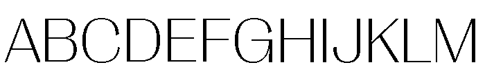 Right Gothic Variable 36 Font UPPERCASE