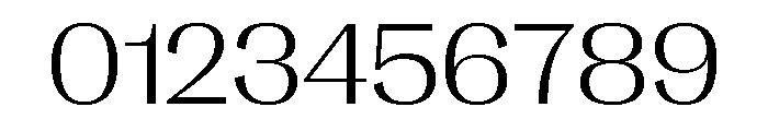 Right Gothic Variable 37 Font OTHER CHARS