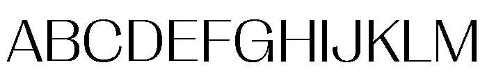 Right Gothic Variable 37 Font UPPERCASE