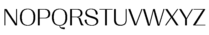 Right Gothic Variable 37 Font UPPERCASE