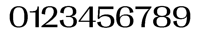 Right Gothic Variable 38 Font OTHER CHARS