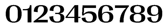 Right Gothic Variable 39 Font OTHER CHARS