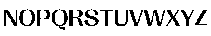 Right Gothic Variable 39 Font UPPERCASE