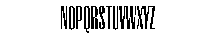 Right Gothic Variable 4 Font UPPERCASE