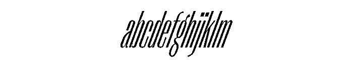 Right Gothic Variable 50 FONT