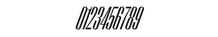 Right Gothic Variable 51 Font OTHER CHARS