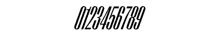 Right Gothic Variable 52 Font OTHER CHARS