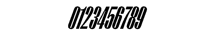 Right Gothic Variable 55 Font OTHER CHARS