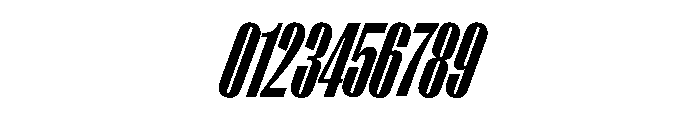 Right Gothic Variable 56 Font OTHER CHARS