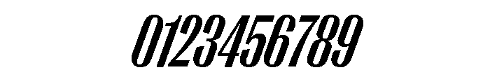 Right Gothic Variable 61 Font OTHER CHARS
