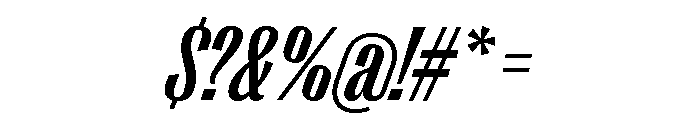 Right Gothic Variable 61 Font OTHER CHARS