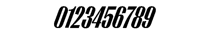 Right Gothic Variable 62 Font OTHER CHARS