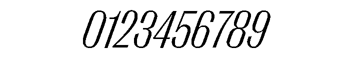 Right Gothic Variable 65 Font OTHER CHARS