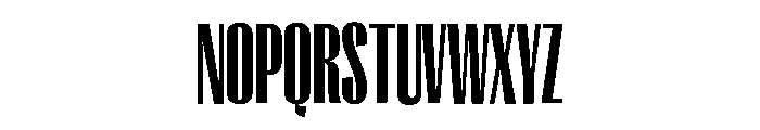 Right Gothic Variable 6 Font UPPERCASE