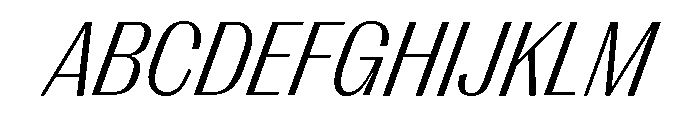 Right Gothic Variable 72 Font UPPERCASE