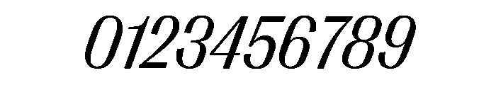 Right Gothic Variable 73 Font OTHER CHARS