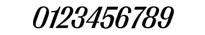Right Gothic Variable 74 Font OTHER CHARS