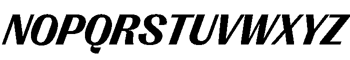 Right Gothic Variable 83 Font UPPERCASE
