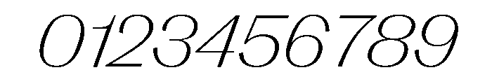 Right Gothic Variable 85 Font OTHER CHARS