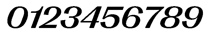 Right Gothic Variable 88 Font OTHER CHARS