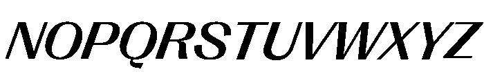 Right Gothic Variable 88 Font UPPERCASE