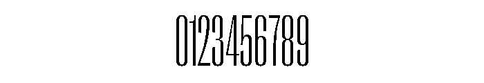 Right Gothic Variable Font OTHER CHARS