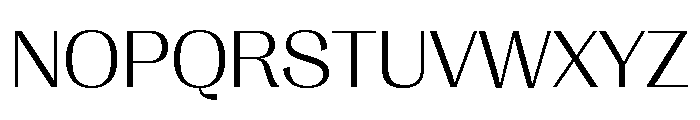 Right Gothic Wide Variable 2 Font UPPERCASE