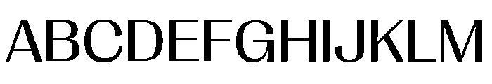 Right Gothic Wide Variable 3 Font UPPERCASE