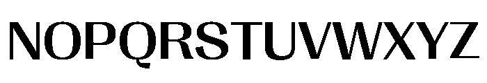 Right Gothic Wide Variable 4 Font UPPERCASE