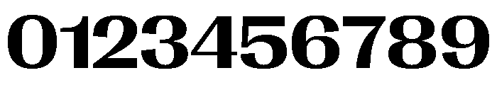 Right Gothic Wide Variable 5 Font OTHER CHARS