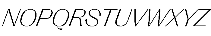 Right Gothic Wide Variable 8 Font UPPERCASE