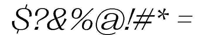 Right Gothic Wide Variable 9 Font OTHER CHARS