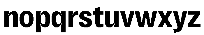 Right Grotesk Casual Variable 5 Font LOWERCASE